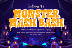 Haunted Carnival is a spooky Halloween font Product Image 4