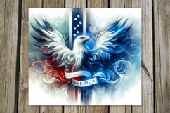Patriotic USA veteran | american Skinny Tumbler Designs PL Product Image 5