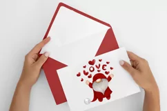 Dwarf in the rain of hearts, The dwarf in love, Valentine's Product Image 4