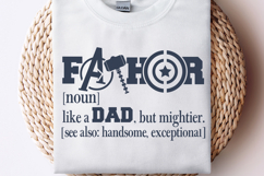 Fathor SVG, Like a Dad but Mightier SVG, Father&#039;s Day SVG Product Image 5