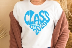 Class of 2029 SVG PNG | Heart Graduation Cut File | Senior Product Image 3