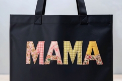 Vol. 7 Patchwork Fabric Mama - PNG Product Image 5