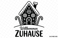 Willkommen Zuhause Svg | Christmas Svg | Svg Cut Files Product Image 1