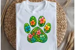 Paw Dog Print Sublimation PNG, Graphic Illustration Crafts Product Image 4