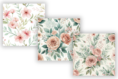 Floral Botanical Water Transfer Paper, Water Transfer Paper Product Image 4