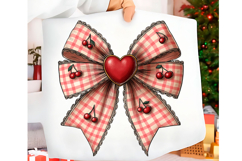 Valentine's Day Coquette Bow PNG Product Image 1