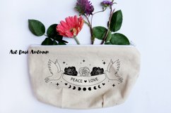 Peace sign bundle | Peace hand trendy design svg, dxf, png Product Image 4