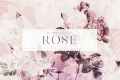 Watercolor Roses Collection Jpg-Png Overlays Product Image 2