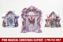 Pink Magical Christmas Sublimation Product Image 1