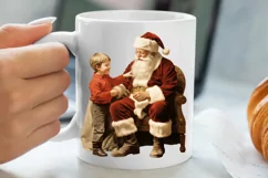 Vintage Christmas Clipart, Vintage Christmas Clipart Product Image 5