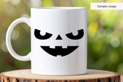 Frightening Jack O Lantern Face SVG Product Image 5