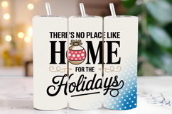 There&#039;s no place like home for the Christmas Svg | Christmas Product Image 1