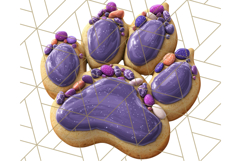 Halloween Cookie Clipart PNG, Spooky Sugar Treat Art Product Image 5