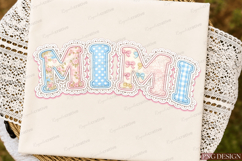 Preppy Mama Floral Lace Coquette Bow PNG Bundle | Mama Mimi Product Image 5