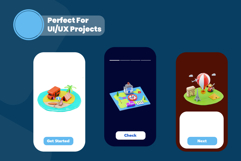 3D Isometric Traveling Pack Product Image 5