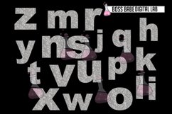 Silver Diamond Alphabet Clipart Product Image 6