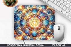 Mouse Pad Sublimation, Summer Mouse Pad PNG Design Product Image 1