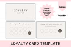 Editable Loyalty Card Template 9 | Customer Discount Stamp Product Image 1