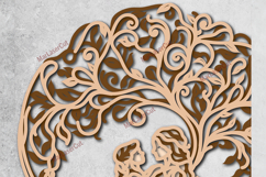 Multilayer Mother Tree of life SVG Laser Cut File 3D Layered Product Image 4