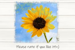 Sunflower Sublimation Design bundle, print with flower, PNG Product Image 5