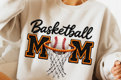 Baseball PNG, faux yarn Baseball Mom PNG, Baseball Game Day Product Image 6