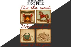 Wonderful Christmas png design for T-shirts Product Image 2