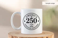 America 250 SVG Bundle 1776-2026 Patriotic Cut Files SVG DXF Product Image 5