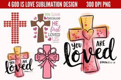 God Is Love Bundle Clipart Bundle PNG Product Image 5