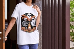 Retro Halloween Duck &amp; Ghost PNGs Product Image 5