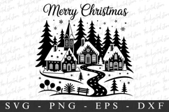 Merry Christmas Svg | Christmas svg | Svg cut file Product Image 1