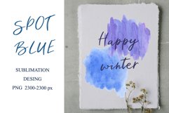 Background watercolor Sublimation spots teal backgrounds png Product Image 2