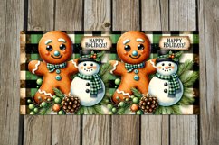 Christmas Snowman &amp; gingerman | 4 Sublimation Mug designs Product Image 5