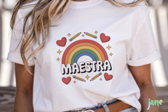 Latina Teacher Sublimation Product Image 2