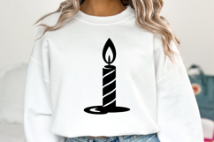 Christmas Candle Svg | Christmas svg | Shirt Svg Product Image 5