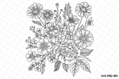 Flowers Svg Design | Svg Files for Cricut Product Image 1