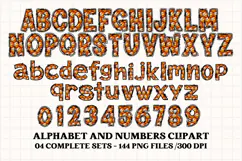 Basketball sport alphabet clipart, basketball letters doodle Product Image 5