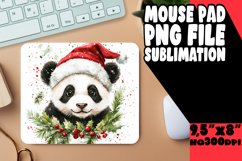 Blissful Mouse Pad Sublimation Ideas, Christmas Animals Product Image 1