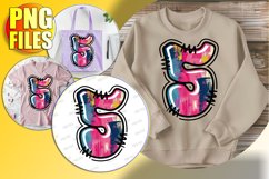 5 Doodle Letter Valentine Playful Romantic Heart! Product Image 1