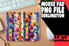 Trendy Floral Sublimation Pad Product Image 1