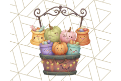 Halloween Candy Shop Clipart PNG, Trick or Treat Clip Art Product Image 5
