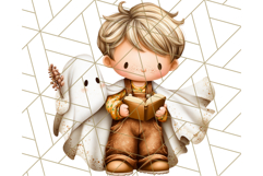 Halloween Fairy Clipart PNG, Spooky Cute Character Art Product Image 5
