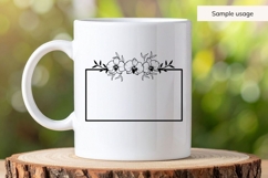 Orchid Rectangle Frame SVG Product Image 5