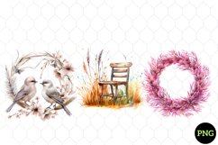 Watercolor Grass Clipart , Watercolor Clipart Product Image 1