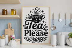 Tea Please Svg, Tea Lover Svg, Tea Time Svg, Tea Cup Svg. Product Image 6