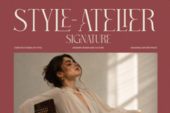 Chelvor - Stylish Ligature Serif Font Product Image 5