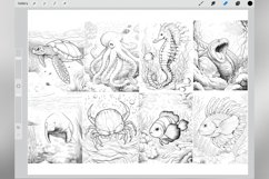 60 Procreate Underwater Animals Stamp Brushes Product Image 2