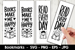 Read Every Day Bookmark Sublimation Product Image 1