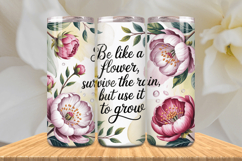 Positive Affirmations 20oz Tumbler wrap Inspirational Quotes Product Image 1