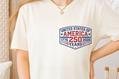 United States Of America 250 Years Svg, Fourth Of July Svg. Product Image 6
