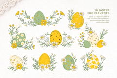 Easter Clipart &amp; Pattern Bundle Product Image 5